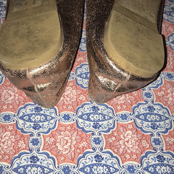 4/$10🌻🌻Pink metallic cat and jack bunny flats - Picture 7 of 7